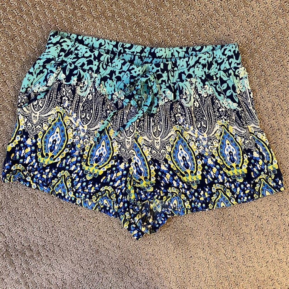 Tilly’s BeBop paisley shorts